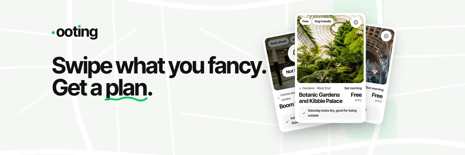 Ooting banner: "Swipe what you fancy. Get a plan."