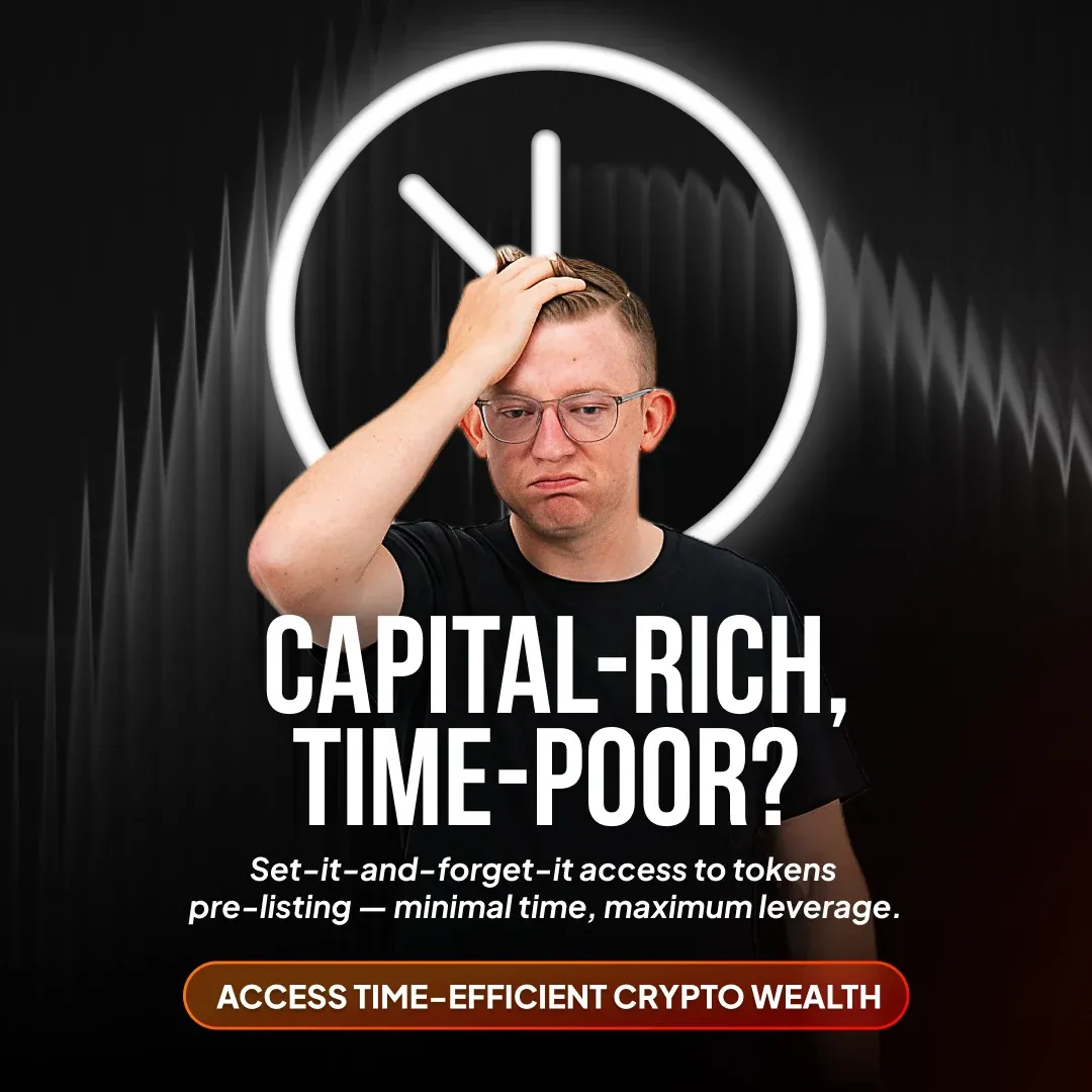 Ad: Capital-rich, time-poor?