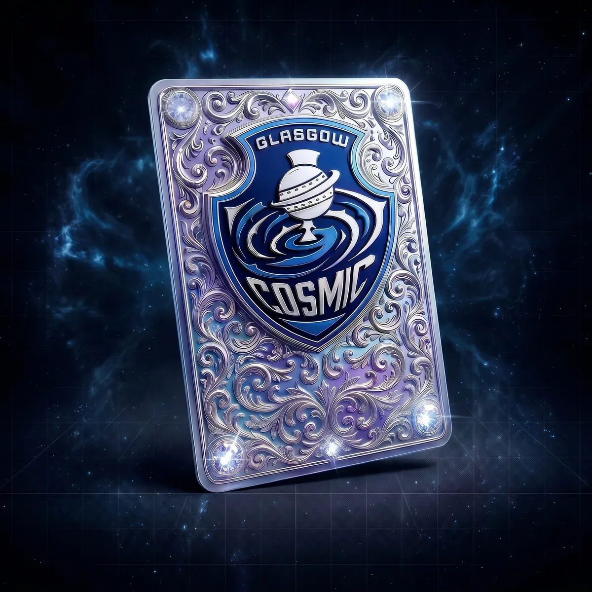 Glasgow Cosmic platinum card, revealed