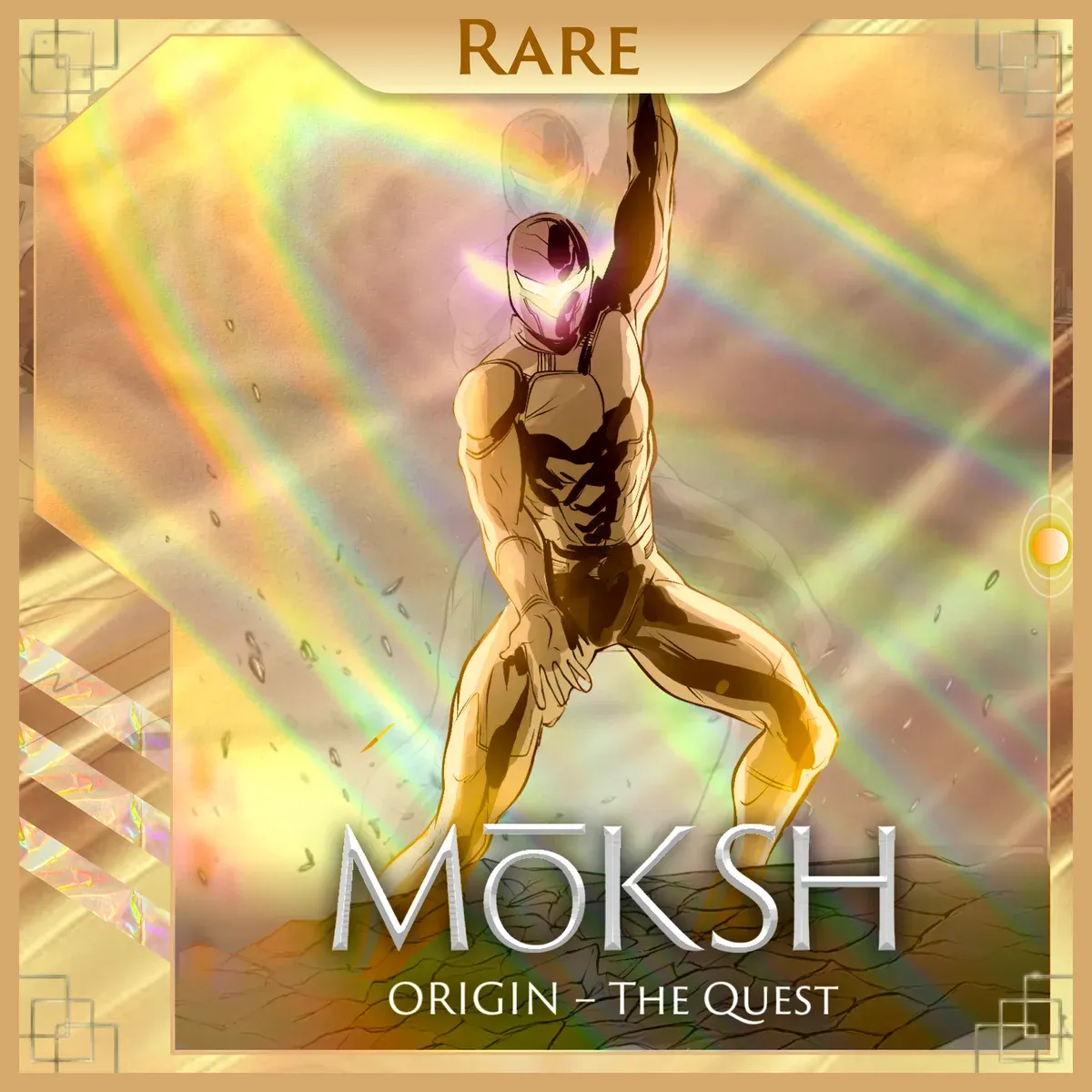 Moksh Origin card, gold rare