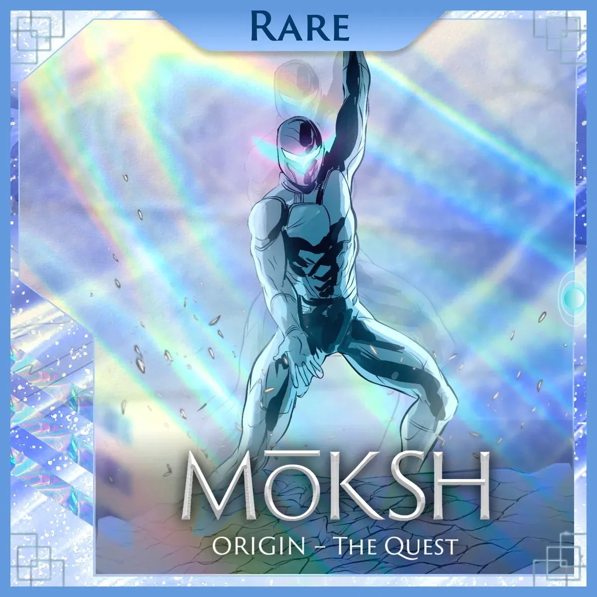 Moksh Origin card, platinum rare
