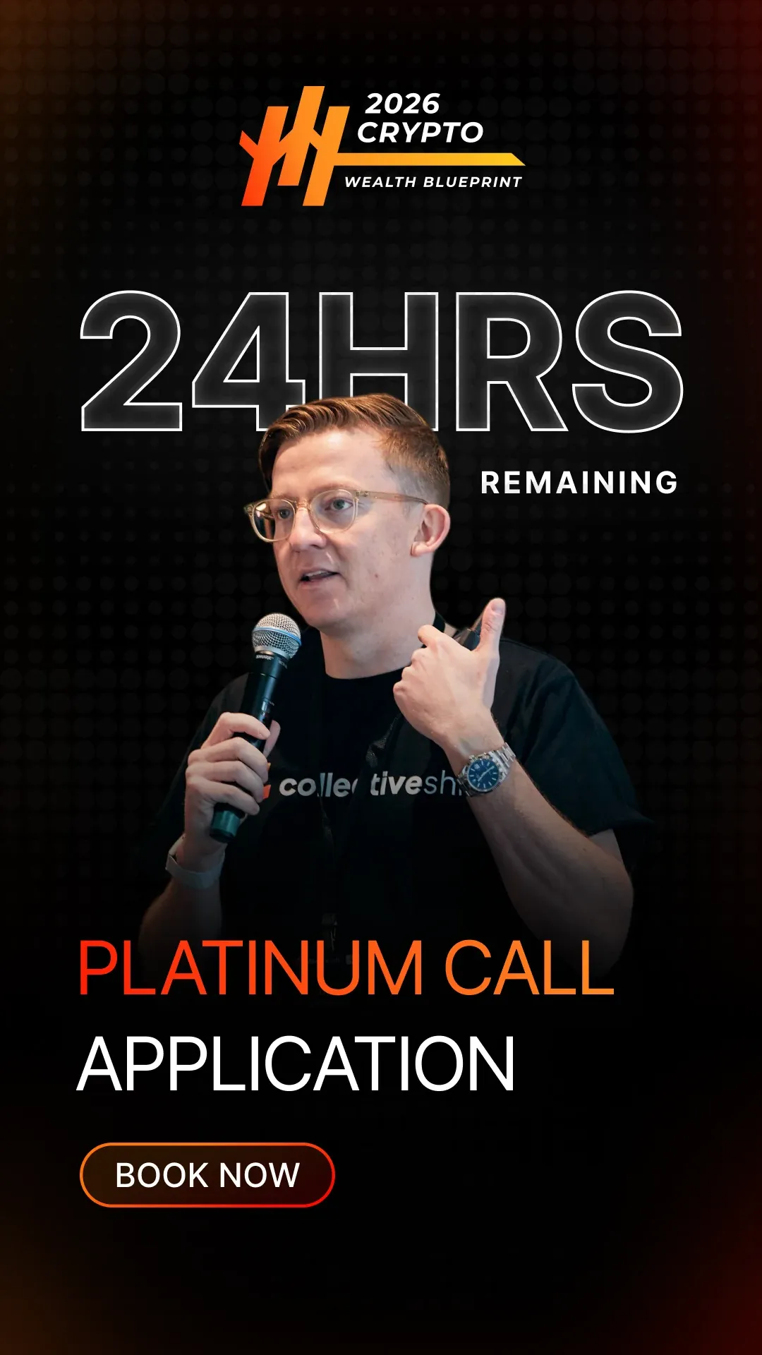 Story ad: Platinum Call application, 24 hours remaining