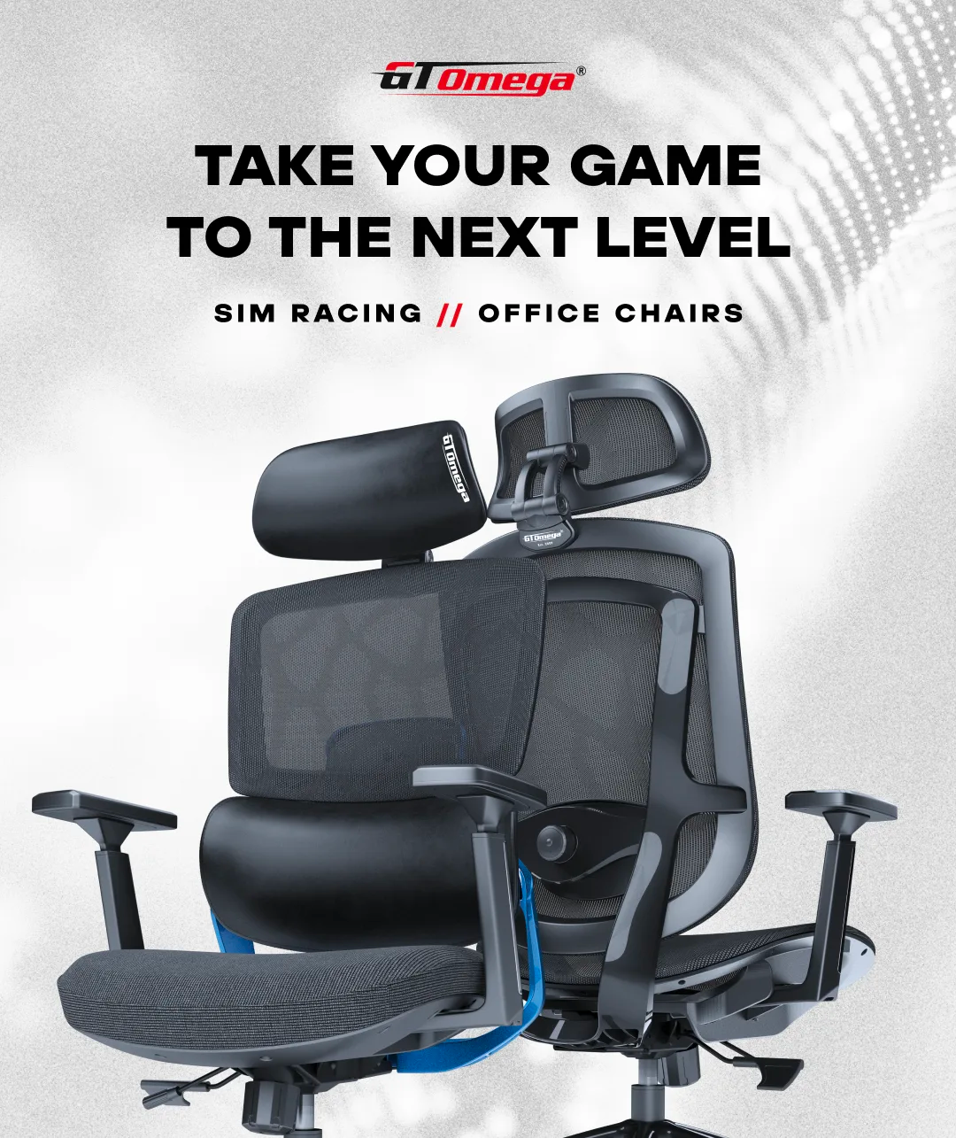 GT Omega office chair ad